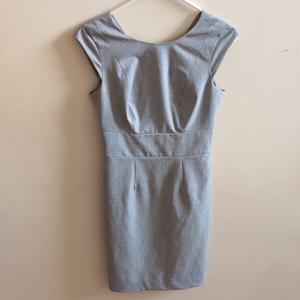The Limited Gray Sleeveless Sheath Dress